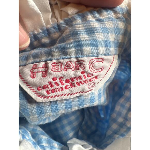 Vintage 60s BAR California Ranchwear Women's Small Western Ruffle Button Down - Picture 7 of 8